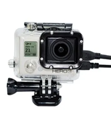 Suptig защитный Корпус корпус с боковым отверстием для GoPro Hero 3 Камера крепление Интимные аксессуары