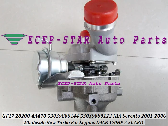 NEW GT17 28200-4A470 53039880144 53039880122 Turbo Turbine Turbocharger For Hyundai KIA Sorento 2.5L CRDi 2001-2006 D4CB 170HP (1)