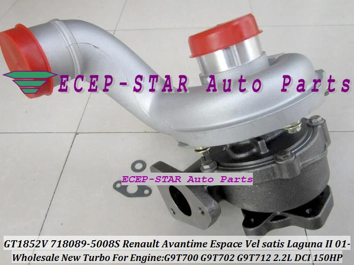 GT1852V 718089-5008S 718089 Turbo Turbine Turbocharger FIt For Renault Avantime Espace Vel satis Laguna II 2001- G9T700 2.2L DCI 150HP (2)