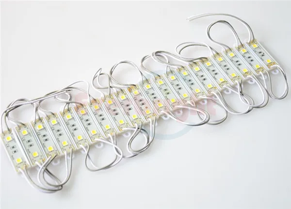 100pcs-Lot-Dropship-led-module-5050-White-Warm-white-LED-Module-Lamp-12V-Waterproof-IP66-led
