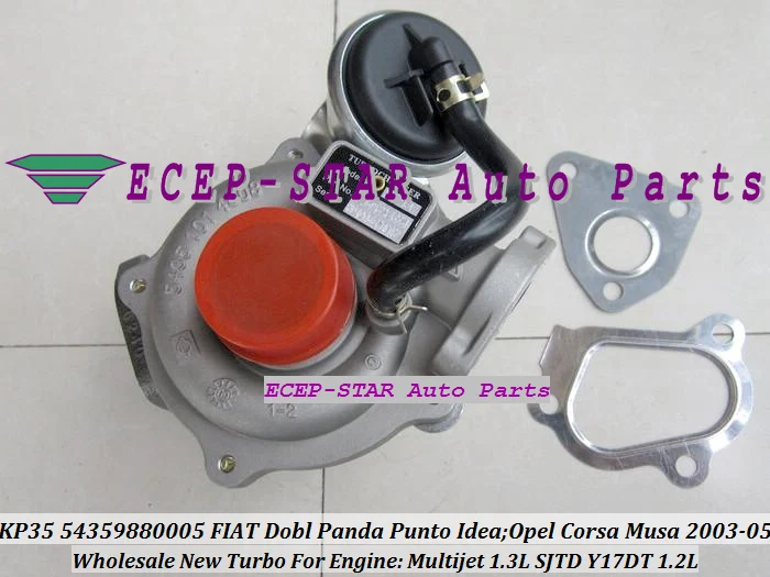 KP35 54359700005 54359880005 Turbo Turbocharger FIAT Dobl Panda Punto Idea OPEL Corsa Musa 2003-05 1.3L Multijet SJTD Y17DT 1.2L (6)