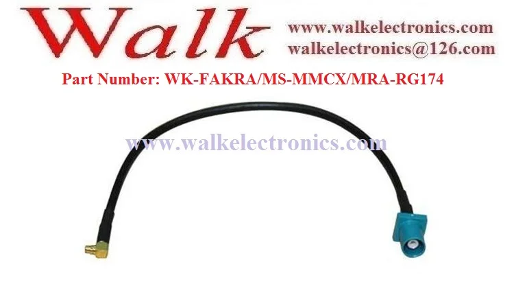 64 FAKRA MS MMCX MR RG174-1 - 