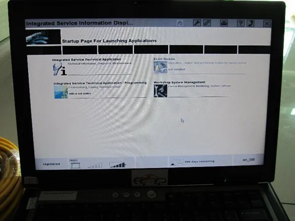 icom software in d630 laptop 4 