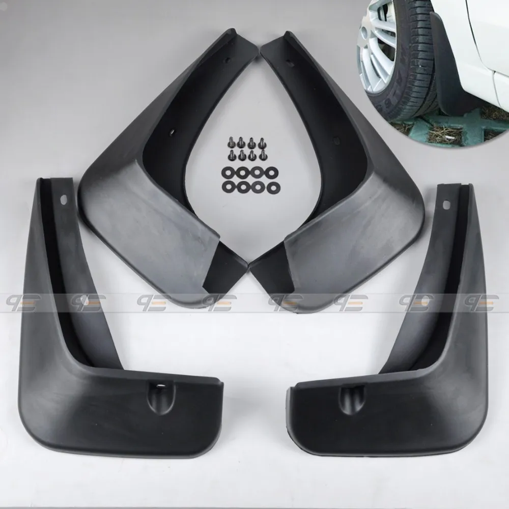 DWCX 4 шт. Комплект ABS черные Брызговики брызговики крылья для chevrolet Sonic/Aveo седан 2011 2012 2013
