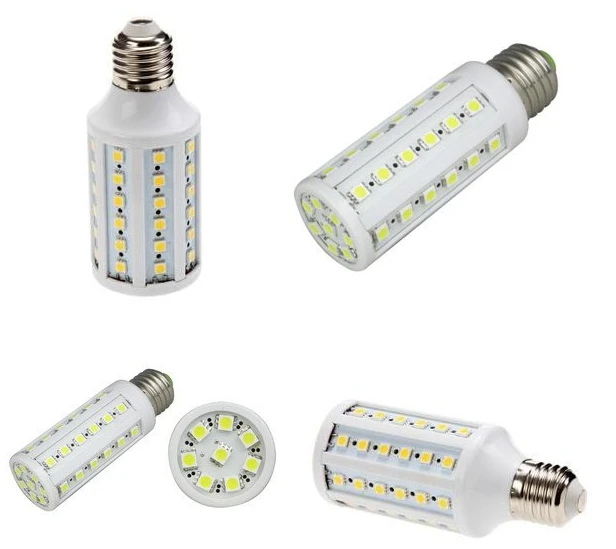 110-220 В e27-5050-44led + Бесплатная доставка + светодиодные лампы 44leds Лампы для мотоциклов 5050 SMD E27 E14 10 Вт теплый белый/белый дом Освещение