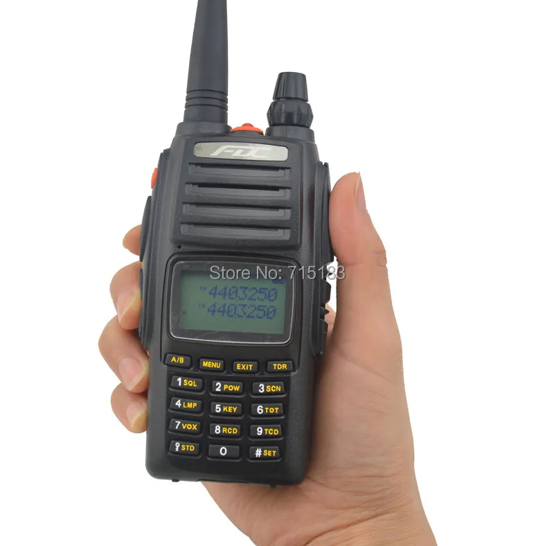 Новое поступление FDC FD-890 Plus 10 Вт рация 10 км UHF Водонепроницаемый Профессиональный fm-приемопередатчик walky talky профессиональный