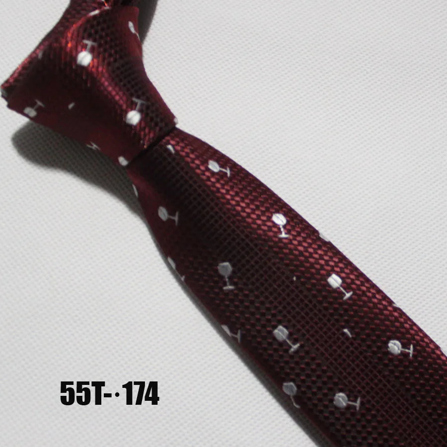 Lingyao дизайнер галстук характер личности галстук бордовый связи с вином Glassess
