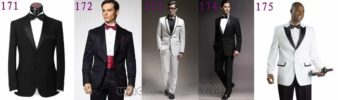 Новое поступление смокинг жениха One Button Groomsmen Пик нагрудные Свадебные/ужин Костюмы Best человек Жених(куртка+ Брюки для девочек+ галстук+ жилет) b387