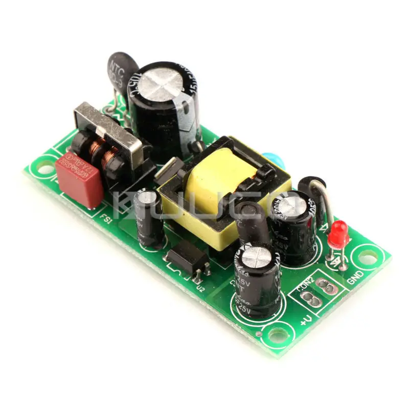 12W регулятор напряжения/адаптер AC 90V~ 240V к DC 12V 1A импульсный источник питания DC 12V преобразователь питания/модуль питания