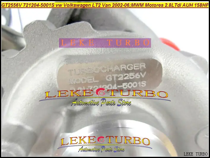 GT2556V 721204 721204-5001 S 721204-0001 90529201007104 062145701A Turbo для Volkswagen VW LT II Van для MWM MOTORES AUH 2.8L TDI