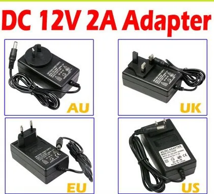 5 м 3528-Водонепроницаемый SMD Светодиодные ленты 300 светодиодов 5 м 3528 RGB LED контроллер 24 клавиш + 12V2A Мощность адаптер