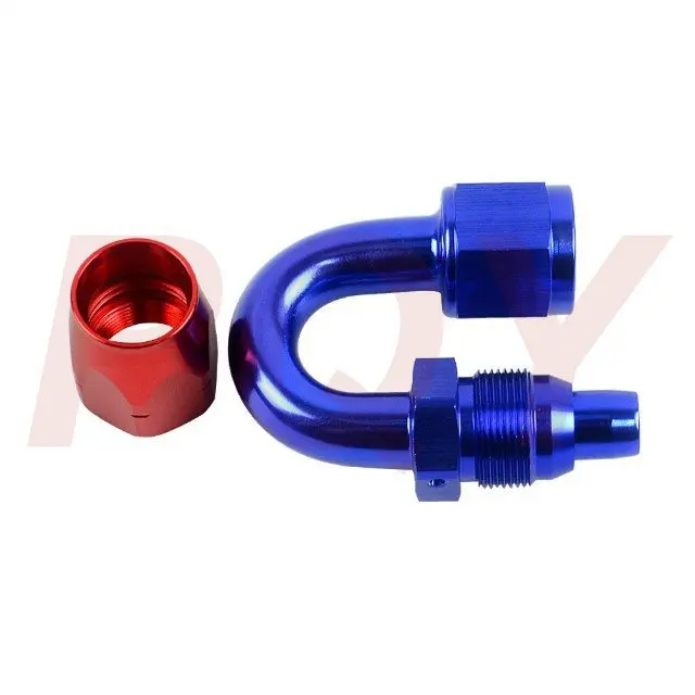 WLR RACING-12AN 12 AN 180 градусов поворотный нефтяной топливной газовой линии штуцер для шланга адаптер резак стиль WLR-SL3018-12-311