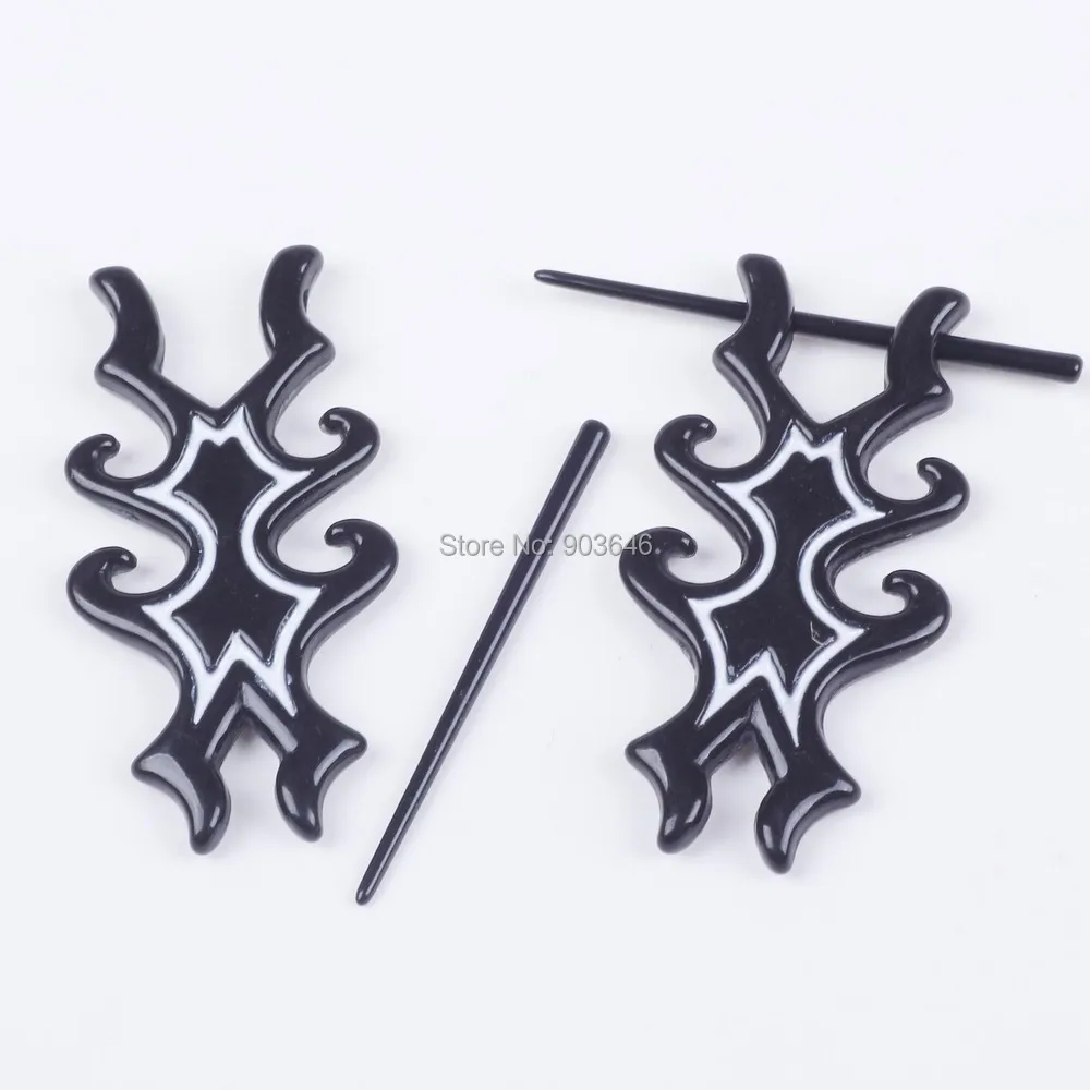 Lot50pcs Новый Украшения для тела-14 г ~ 1.6 мм поддельные ухо Вилки Иллюзия уха сужается жук подключаемые уха шпильки