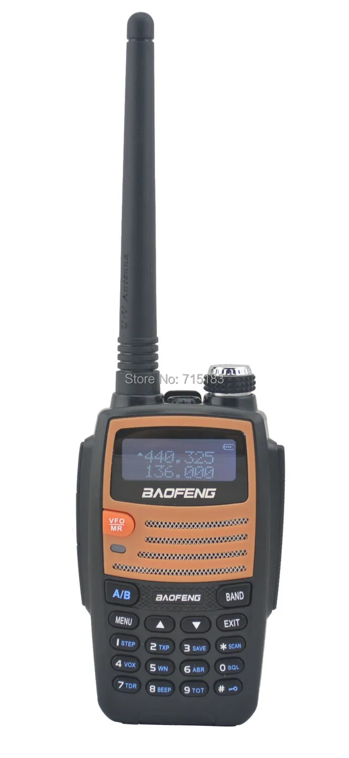 2014 Новое поступление Портативный двухстороннее радио Baofeng bf-530i УКВ + UHF Dual Band 5 Вт 128ch FM Радио рация с бесплатной наушников