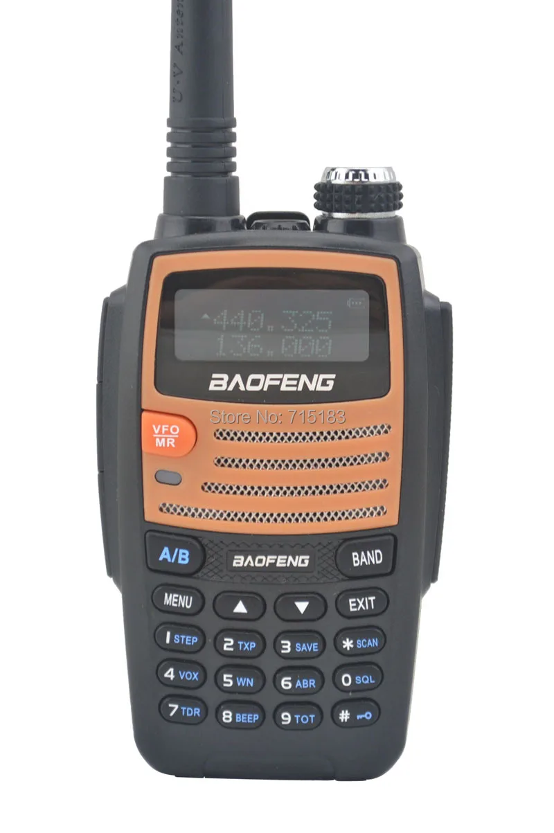 2014 Новое поступление Baofeng bf-530i Портативный двусторонней Радио УКВ + UHF Dual Band 5 Вт 128ch fm Радио портативная рация с бесплатная Наушники