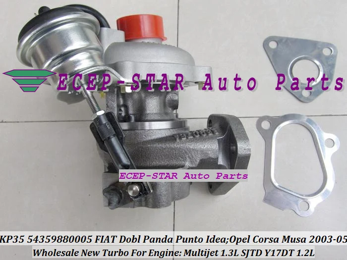 KP35 54359700005 54359880005 Turbo Turbocharger FIAT Dobl Panda Punto Idea OPEL Corsa Musa 2003-05 1.3L Multijet SJTD Y17DT 1.2L (4)