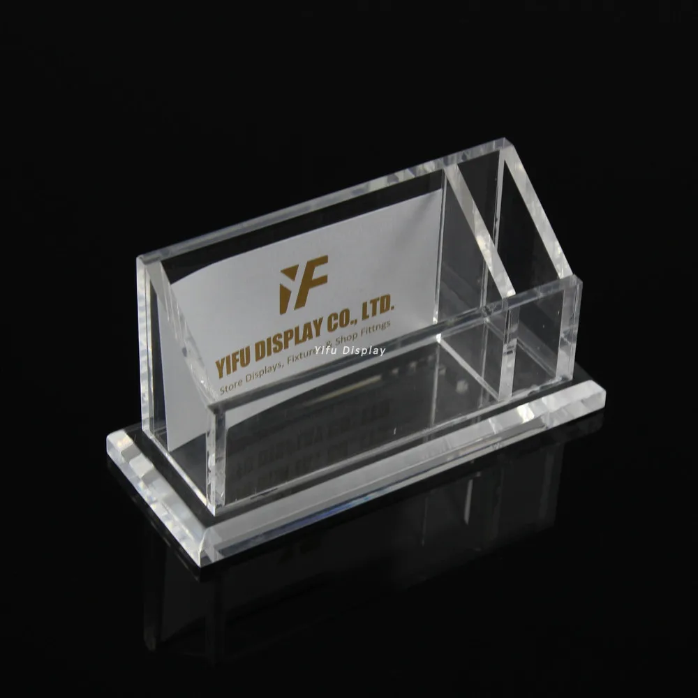 free shipping acrylic business card display clear acrylic business name card holder stand with pen stand card display stand acrylic pen display standstand holder aliexpress free shipping acrylic business