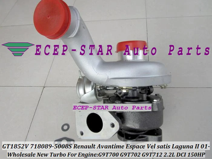 GT1852V 718089-5008S 718089 Turbo Turbine Turbocharger FIt For Renault Avantime Espace Vel satis Laguna II 2001- G9T700 2.2L DCI 150HP (3)