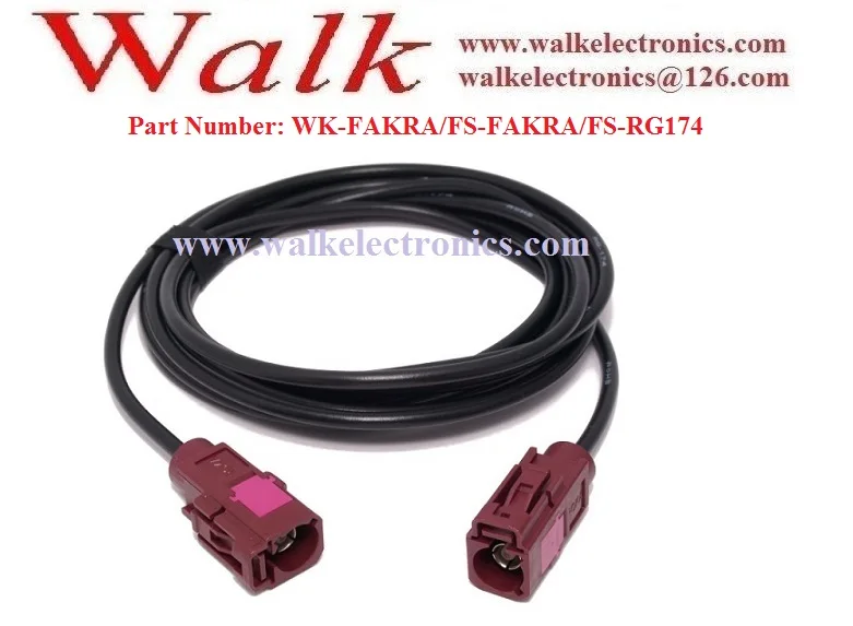 61 FAKRA FS FAKRA FS RG174-1 - 