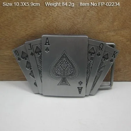 Bullzine Gamble пряжка ремня с оловянной отделкой FP-02234 подходит для 4 см Ширина ремня