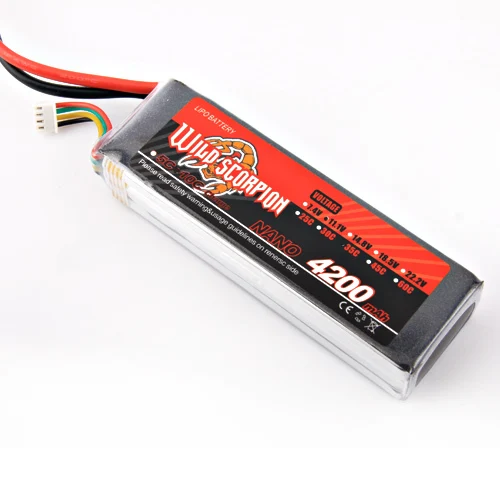 1 шт. Wild Scorpion RC 11,1 В 4200 мАч 35C Lipo батарея для RC Дрон Квадрокоптер вертолет автомобиль самолет