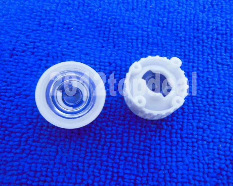 20x Led объектив 25 градусов для 1 Вт 3 Вт 5 Вт лампа& White держатель