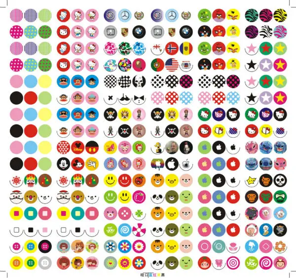 2014 New Free Shipping Home Button Sticker for i P...