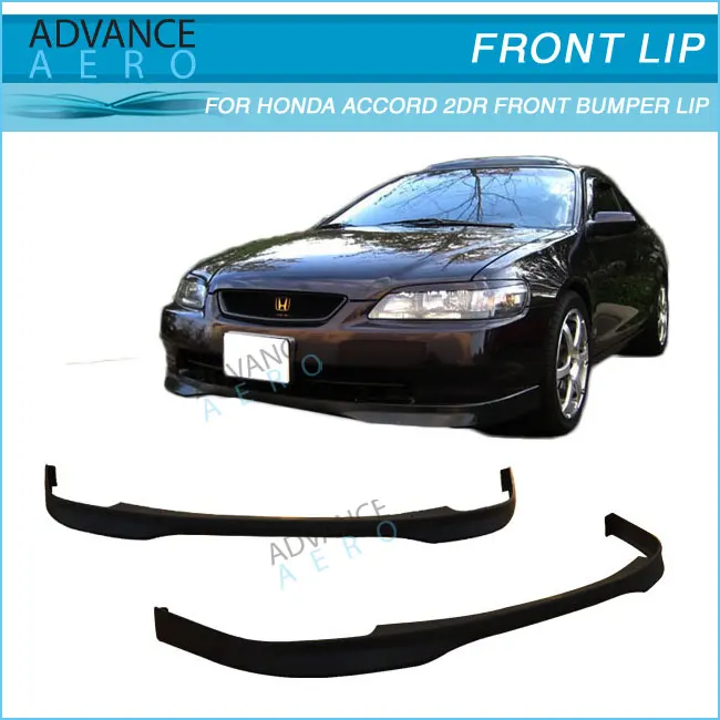 Type R Style Front lip for 1998 2000 Honda Accord Coupe Unpainted Polyproplyene Type R Style Front lip for 1998 2000 Honda Accord Coupe Unpainted Polyproplyene