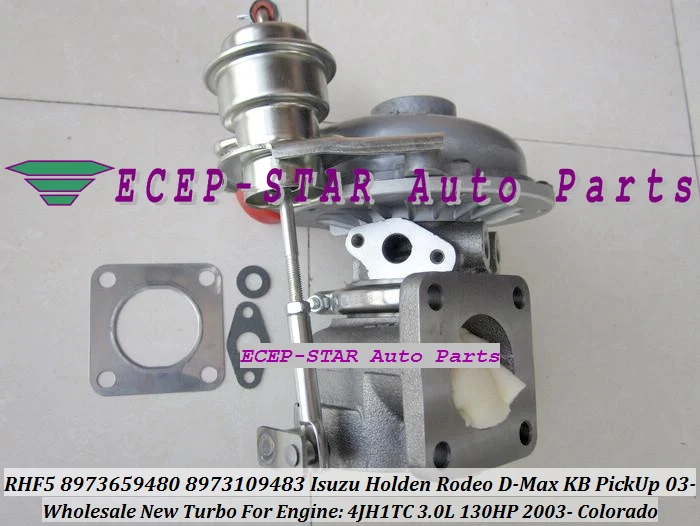 RHF5 8973659480 8973109483 Turbine Turbo Turbocharger For ISUZU Holden Rodeo D-Max KB PickUp 2003- Colorado 4JH1TC 3.0L 130HP (3)