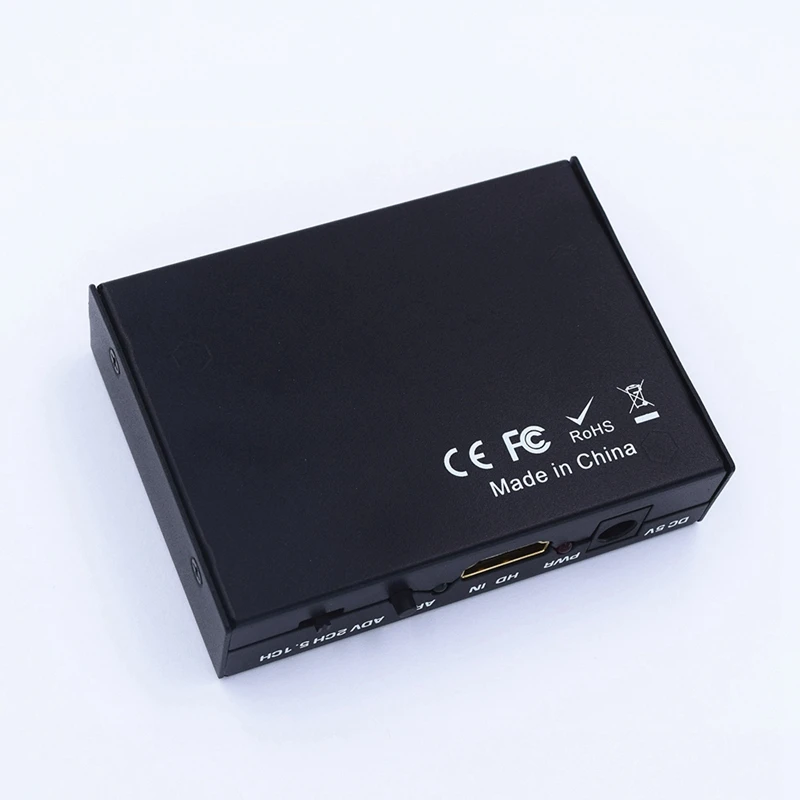 Hdmi к Hdmi 4 к x 2 к+ Spdif+ Rca стерео L/R аналоговый аудио конвертер приемный распределитель(ЕС Plug