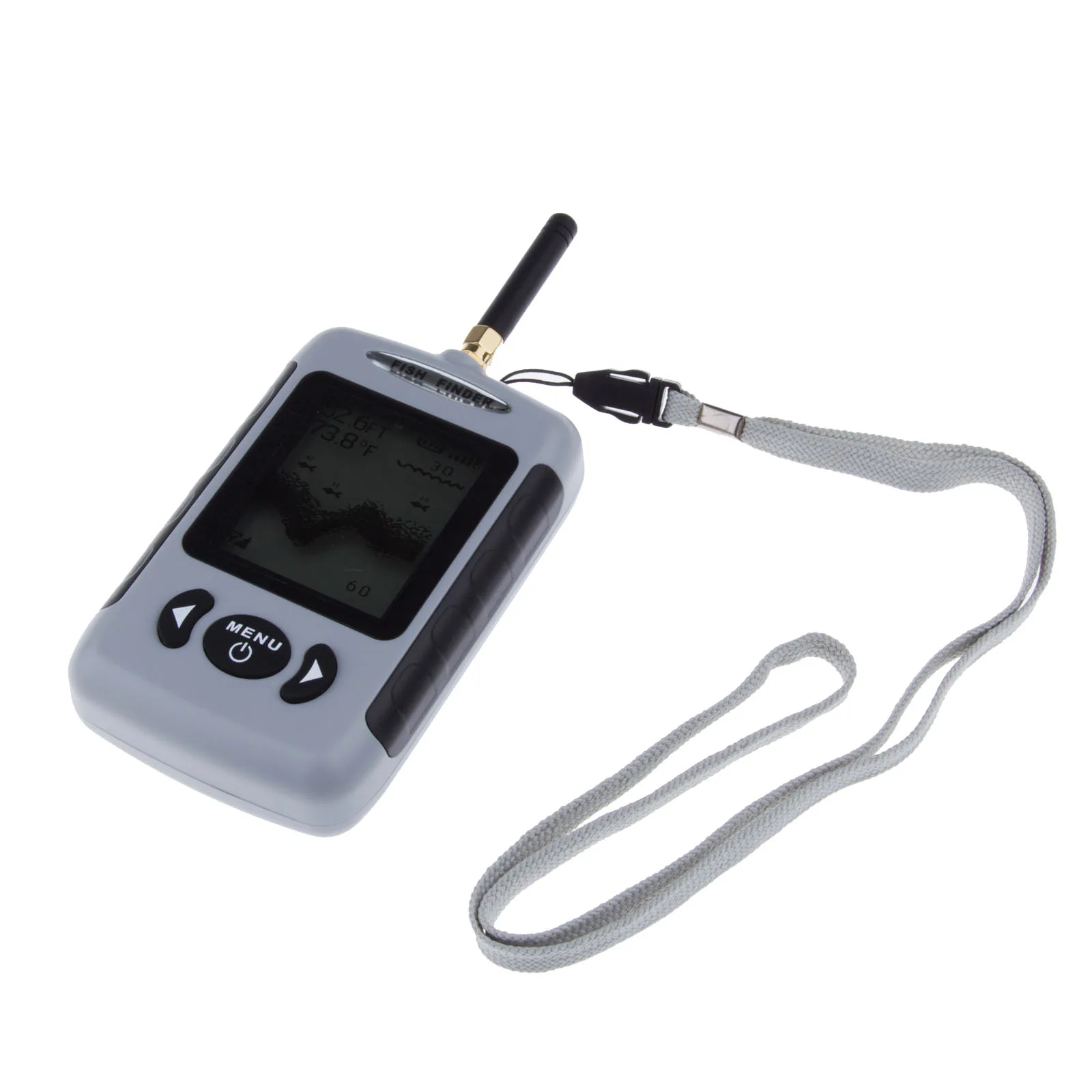 

Wireless Fish Finder Houkiper Waterproof Floating Sensor 433MHz With Fish Alarm LED Light for Outdoor Fishing