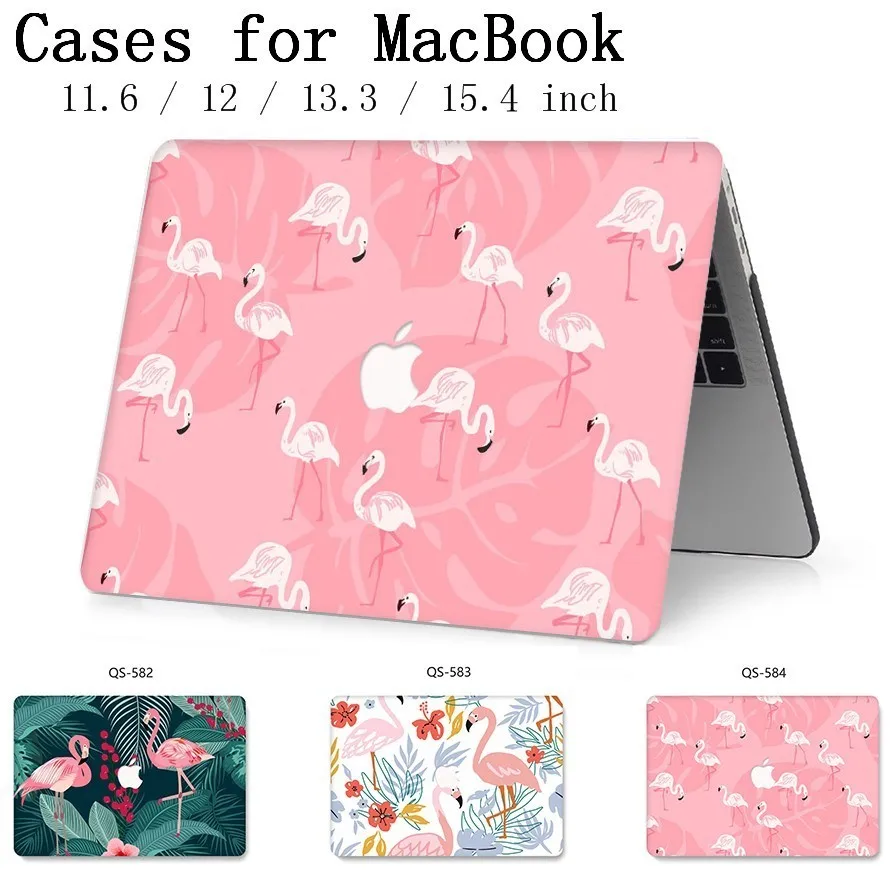 New For MacBook Case For Laptop Case Apple MacBook Air Pro Retina 11 12 13 15 13.3 15.4 Inch With Screen Protector+Keyboard Cove