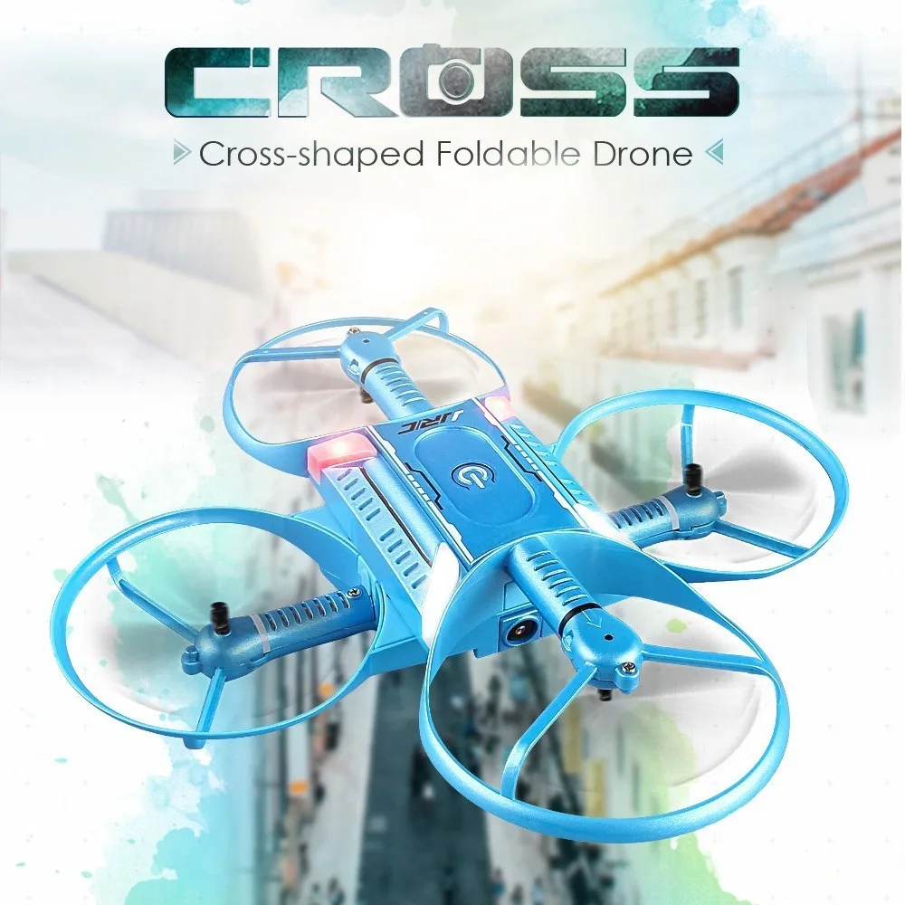 JJRC мини-Дрон Wi-Fi FPV 720P HD камера RC Квадрокоптер складной рычаг Дрон удаленный