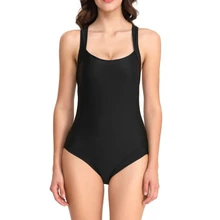 2019 Swimwear One Piece Swimsuit Womens Sexy Back Cross Straps Black Beach Bathing Swimming Suit Plus Size Bodysuit Women 2019 Swimwear One Piece Swimsuit Womens Sexy Back Cross Straps Black Beach Bathing Swimming Suit Plus Size Bodysuit Women