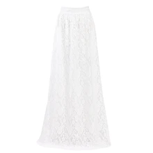 Модные Белые серебряные Высокая талия праздничная одежда макси женский плиссированные юбки для женщин стиль женские Лидер продаж