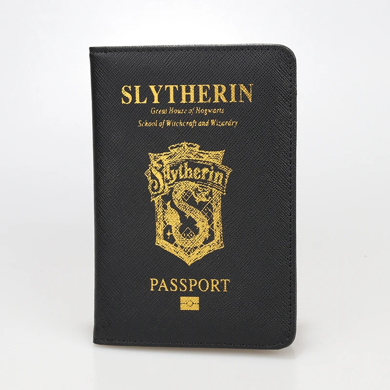 

Multifunctional Rfid Blocking Harry Potter Passport Cover Leather Hogwarts Gryffindor Ravenclaw Passport Holder Case