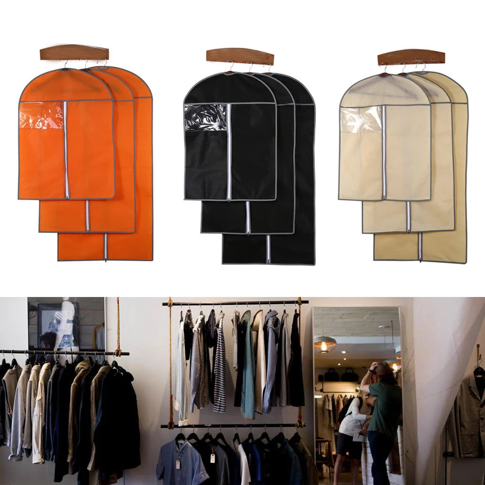 

Common Home Clothing Covers Garment Dust proof Cover Storage Bags Clothes Suit Coat Dress Jacket Protector