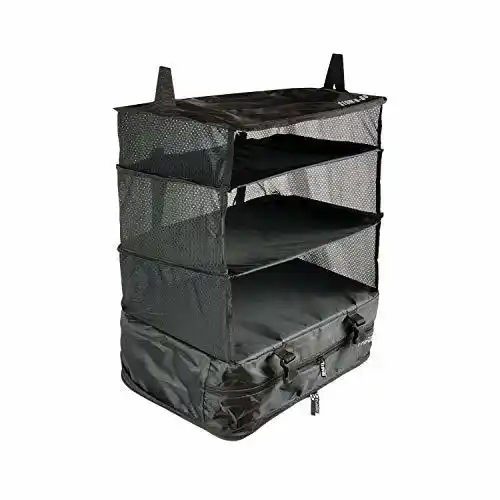 packable shelves suitcase organizer