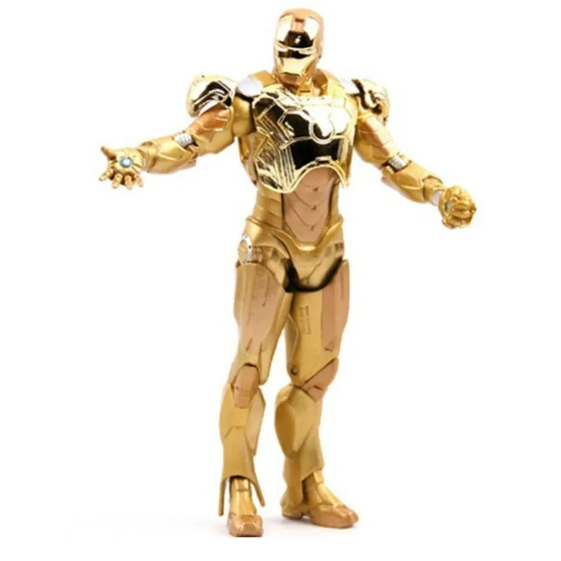 

FL-1 Avengers 4 Iron Man MK44 Anti-Hook Armor Can Move Doll Hand Model Animation Ornaments Figma Joints Be Active toys for child