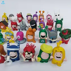 Oddbods Мини Аниме фигурки Pogo Ньют Buuble Zee Джефф предохранитель пятно фигурки аниме коллекционные куклы детские игрушки для детей