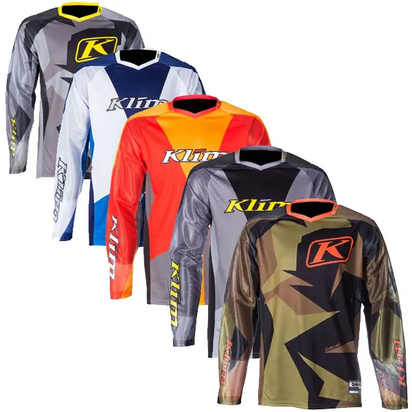 

2018 Limited Men's Long Sleeve Motocross Jersey Element Racewear Dirt Bike Moto Apparel Jerseys Quick Dry Mtb Mx Dh Atv Cycling