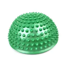 Балансировочная доска, массажная доска для аутичных детей, 16 см, надувной полумяч для йоги, портативный удобный тренажер для фитнеса