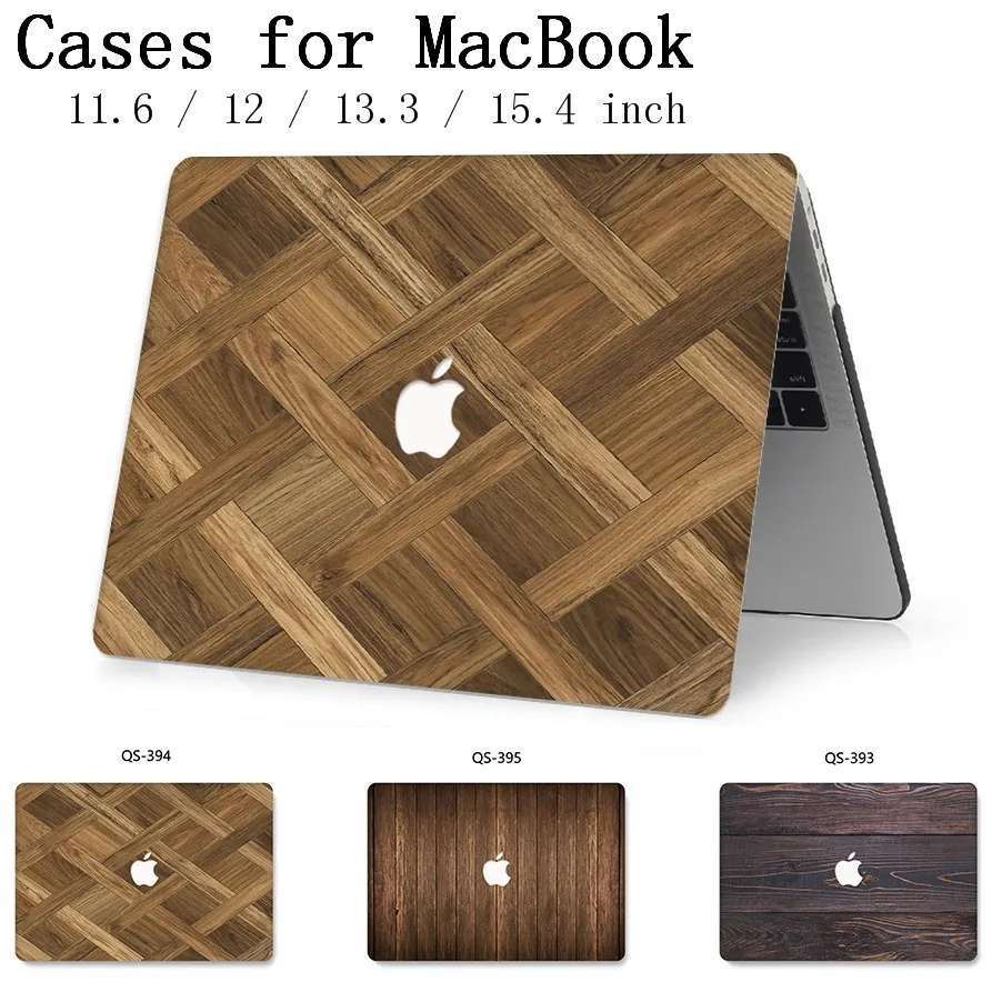 

Hot Laptop Case For MacBook Air Pro Retina 11 12 13 15.4 For Apple Macbook 13.3 15.6 Inch With Screen Protector Keyboard Cove 19