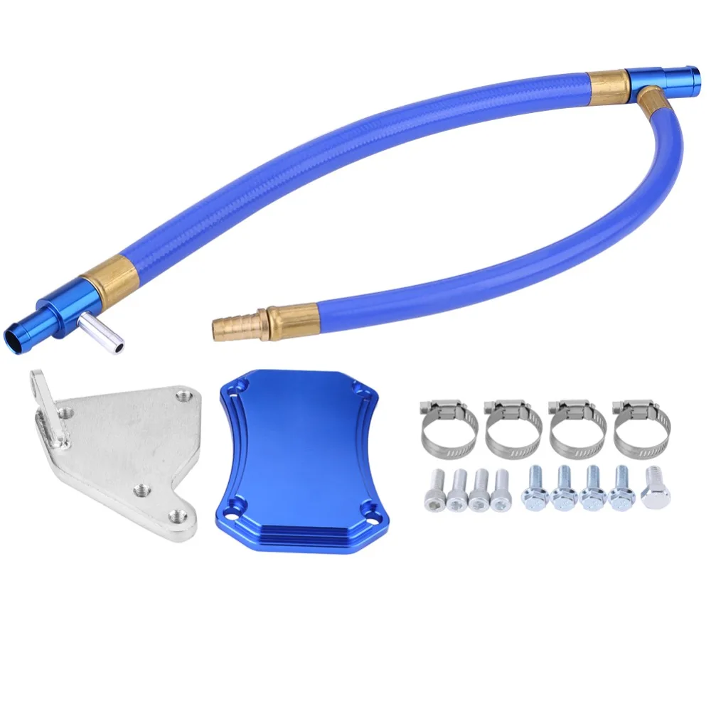 

Professional EGR Valve Cooler Delete Kit for CHEVROLET SILVERADO GMC SIERRA 6.6L HD LML Diesel 2011-2015 Intake Exhaust Plate