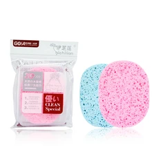 Ручная стирка слоеного лицо торговля древесной массы хлопка чистки лица пыхтя глубокое очищение лица роговой макияж