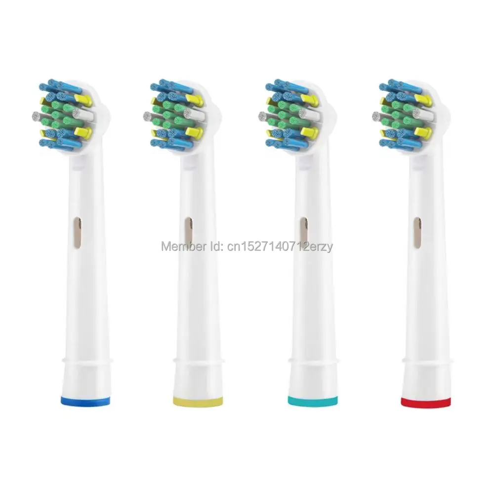 

4pcs Replacement Brush Heads For Oral-B Electric Toothbrush Advance Power/Pro Health/Triumph/3D Excel/Vitality Precision Clean