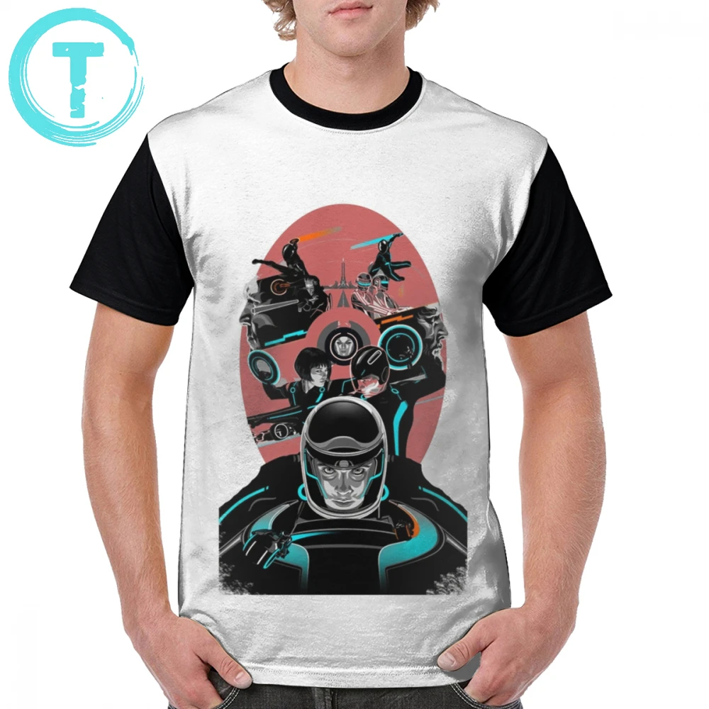 

Tron Legacy T Shirt Tron Legacy T-Shirt Printed Funny Graphic Tee Shirt Short Sleeve Summer 100 Polyester 4xl Mens Tshirt