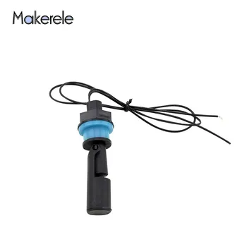 

Right Angle Float Switch Plastic PP 110/220V Liquid Water Level Sensor Mini Tank Float Switch Contains No Mercury MK-PCFS4