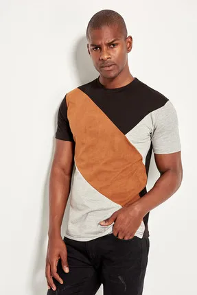 Мужские футболки Advanced Tab panel Suede TMNSS19PO0010 | Мужская одежда