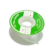 1 шт. зубная резиновая цепь эластичная Катушка высокой прочности прозрачная Непрерывная цепь зубные зубы материал, инструменты ортодонтика